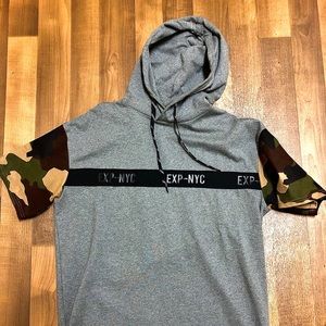 Express Short-Sleeve Hoody L